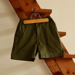 Vintage boy scouts shorts green